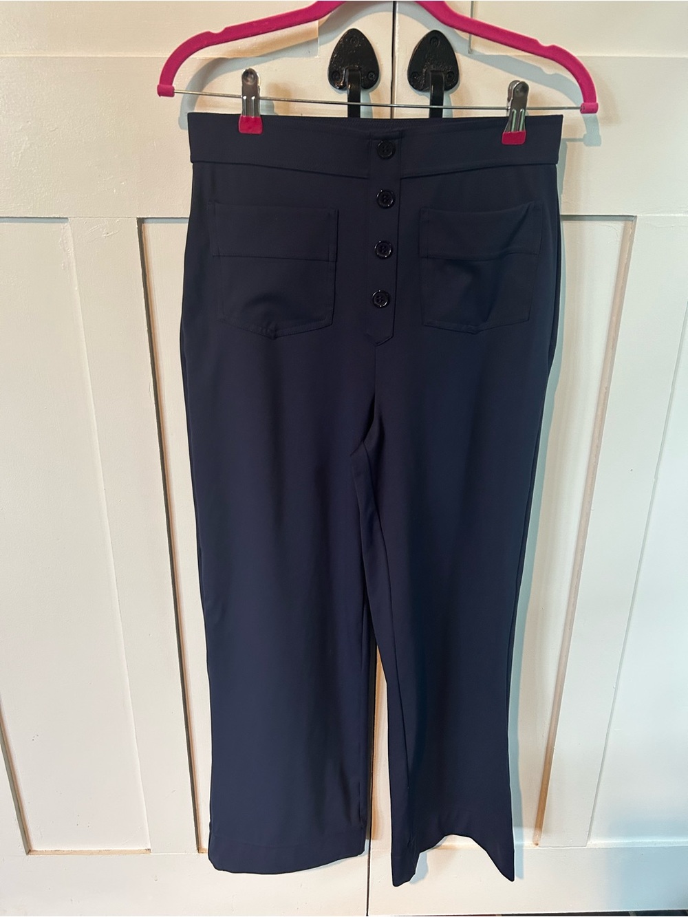 Halara DayStretch High Waisted Straight Leg Casual Pants-Petite Medium (2 Pairs) - Picture 3 of 11